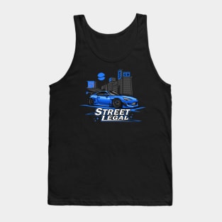 Street Legal - Subie Gang BRZ (Blue) Tank Top